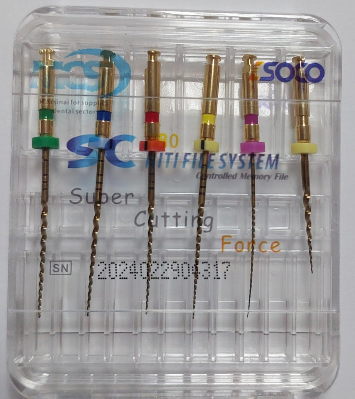 COXO SOCO SC-PRO Rotary Files (6pcs)
