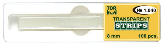 TOR-VM (Celluloid) Transparent Strips (100pcs)