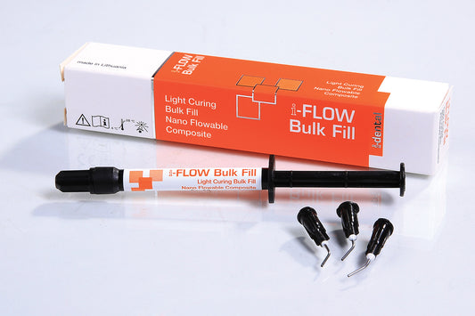 I-Dental I-Flow Bulk Fill Light Curing Bulk Fill Nano Flowable Composite  (2g)