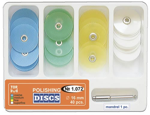 TOR-VM Polishing Discs 40pcs