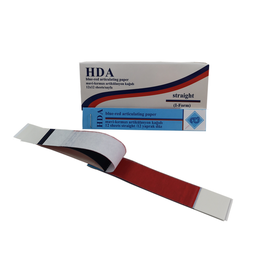 HDA Turkey Straight Articulating Paper (12 pcs)