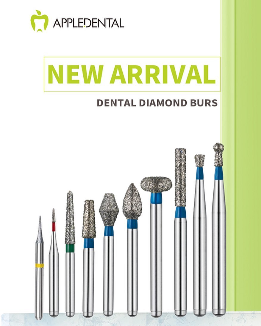 APPLEDENTAL Diamond Burs 10pcs