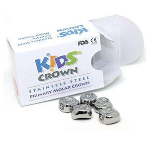 Kids Stainless Steel Crowns Refill (1pc)